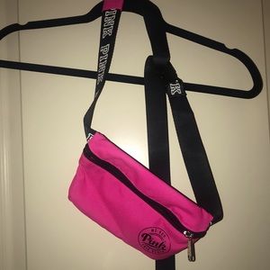 PINK hot pink Fanny Pack